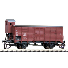 Piko 47760 Geddeckter Güterwagen G02 mit Bremserhaus, DR, Ep. III NEU OVP #SL8