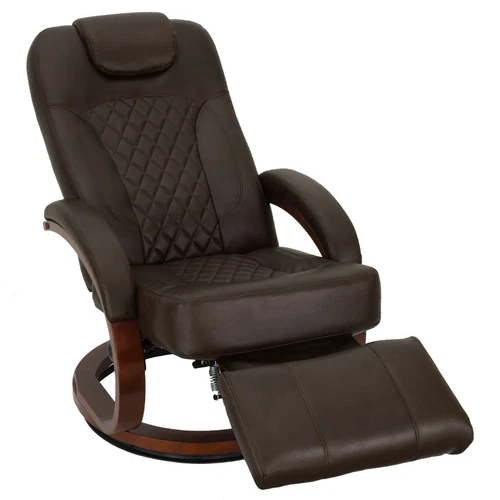 RecPro Nash 28" RV Euro Chair Recliner Swivel Base Ergonomic RV Furniture Seat