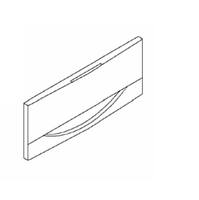Liebherr 9041800 Original Schubladenblende Gefrierkasten Blende Kastenblende