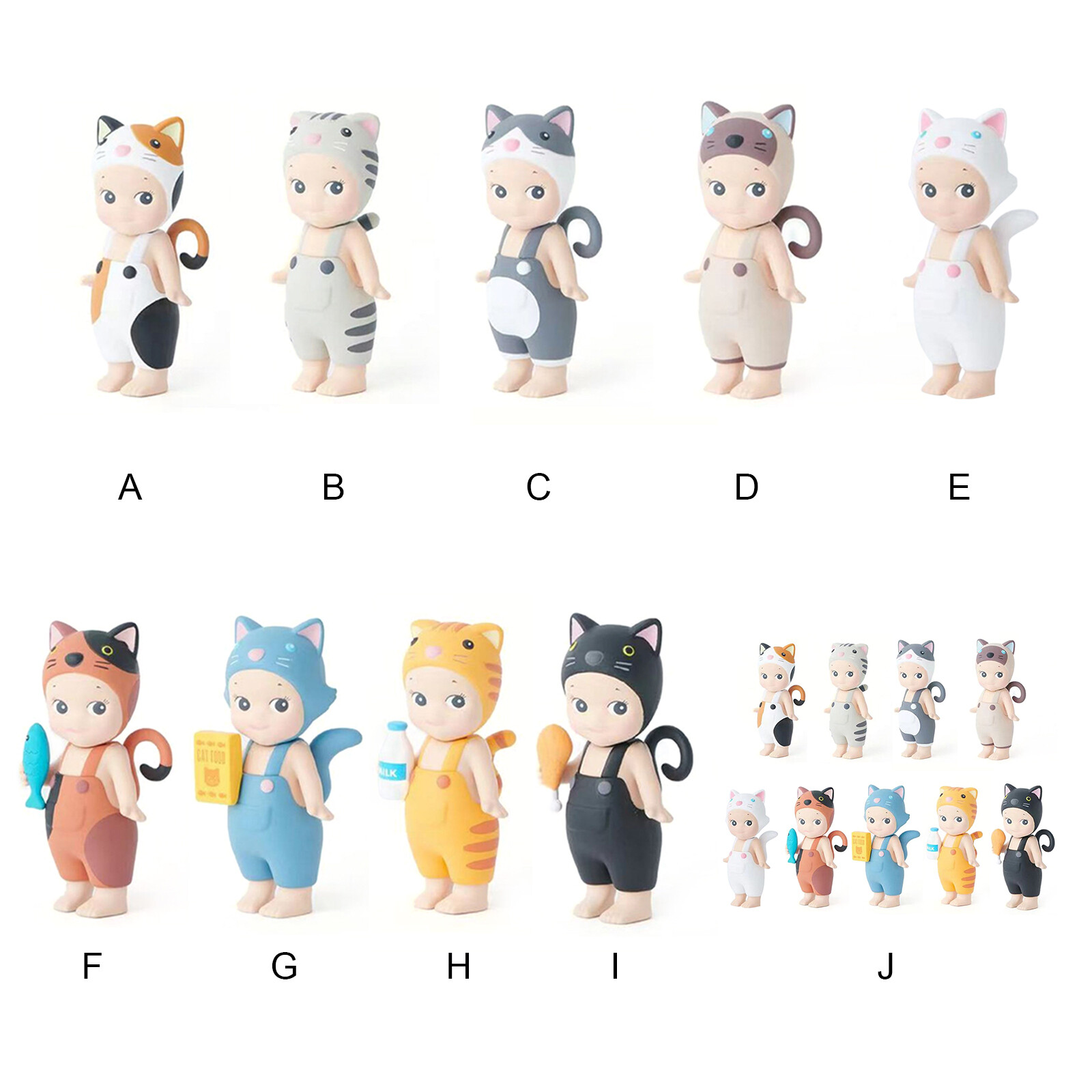 Sonny Angel Cat Life Series Mini Figure Confirmed Blind Box Toy NEW