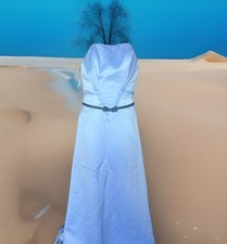 Mori Lee A-Line Formal Dress 9/10 Blue | Versatile Gown for Prom,Weddings Events