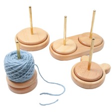 Strickgarnhalter aus Holz, Häkelgarnhalter, ...