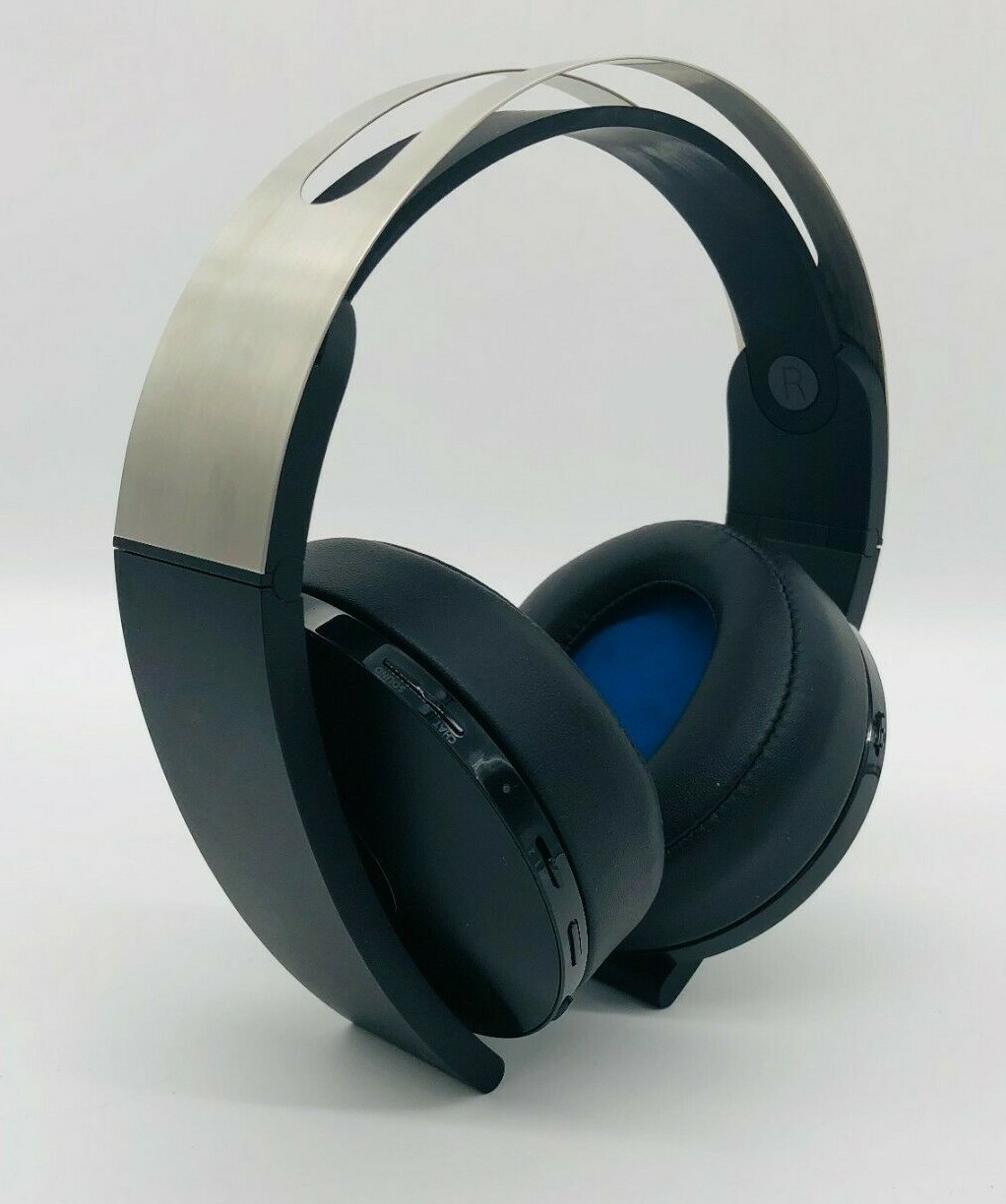 Sony Platinum Wireless Gaming Headset for PlayStation 4 - Black for sale  online | eBay