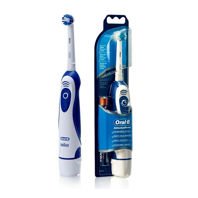 OralB Advance Power 400 Battery Powered Electric Toothbrush for sale online eBay