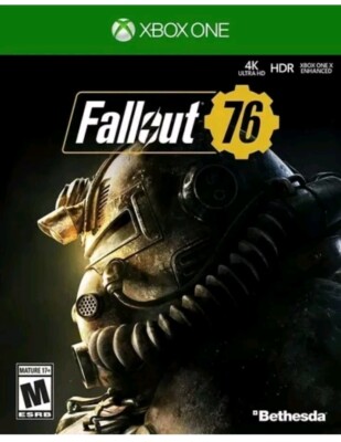 Fallout 76 - Standard Edition (Microsoft Xbox One, 2018) Xbox One X Enhanced.