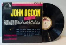 RACHMANINOV Piano No. 2 PHILHARMONIA John Ogdon =EX+ HMV ASD492 STEREO LP ALBUM=