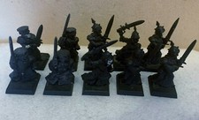 Warhammer The Old World/ Fantasy Vampire Counts vintage metal Grave Guard x10