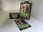 SPORTS TALK FOOTBALL 93 Sega Genesis COMPLETE CIB NTSC US/Can J31