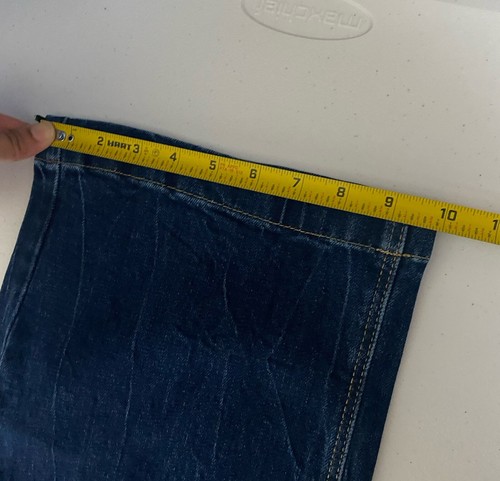 Old Navy High Rise Slim Wide Leg Jeans Women’s Blue NWT Size 18 Plus Long. - Picture 11 of 14