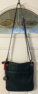 Mywalit Italian Crossbody Blue
