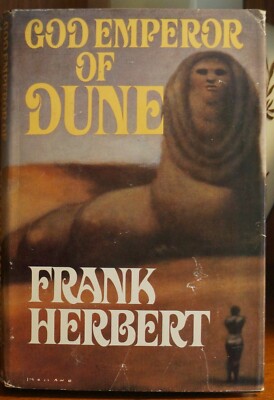 God Emperor of Dune Frank Herbert 1981 HC/DJ Book Club Edition
