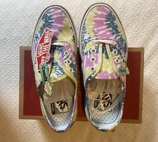 NEW Vans Comfy Cush Authentic Tie-Dye Womens Size 6