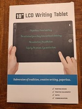 10" LCD Writing Tablet for Kids, Electronic Sketch Drawing Pad