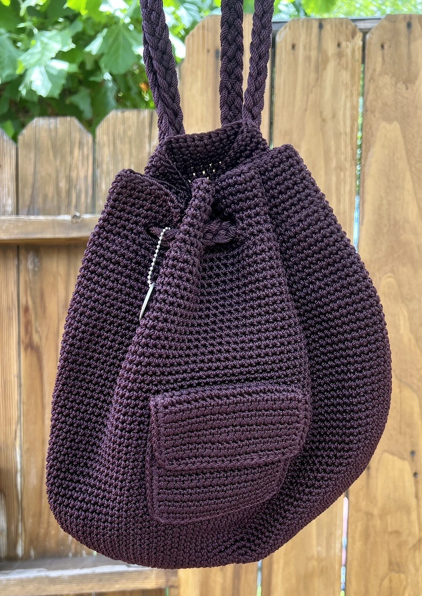 Mini Crochet Backpack | AllFreeCrochet.com