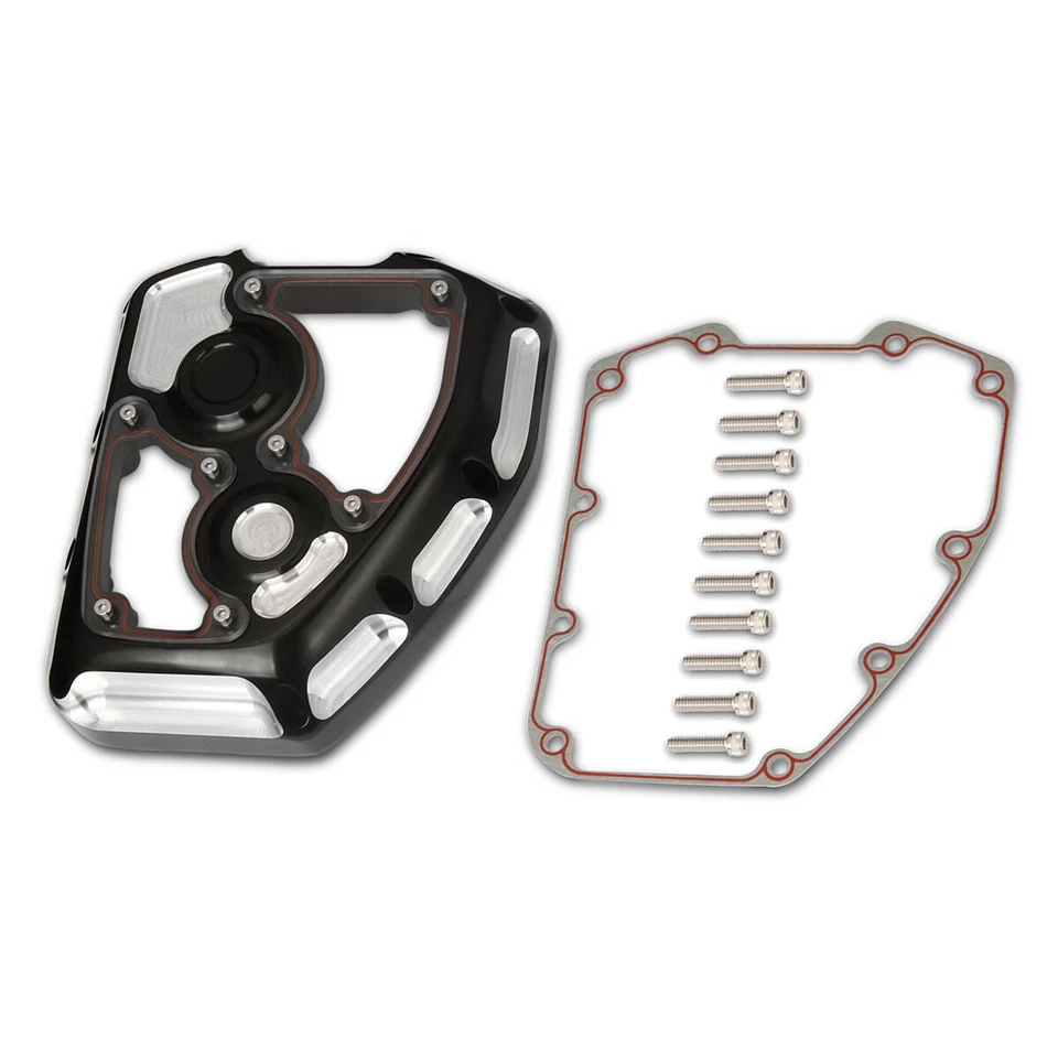 Cubierta de leva CNC Clarity para Harley Touring Electra Glide Road King Softail 01-17 Foto 2 de 3