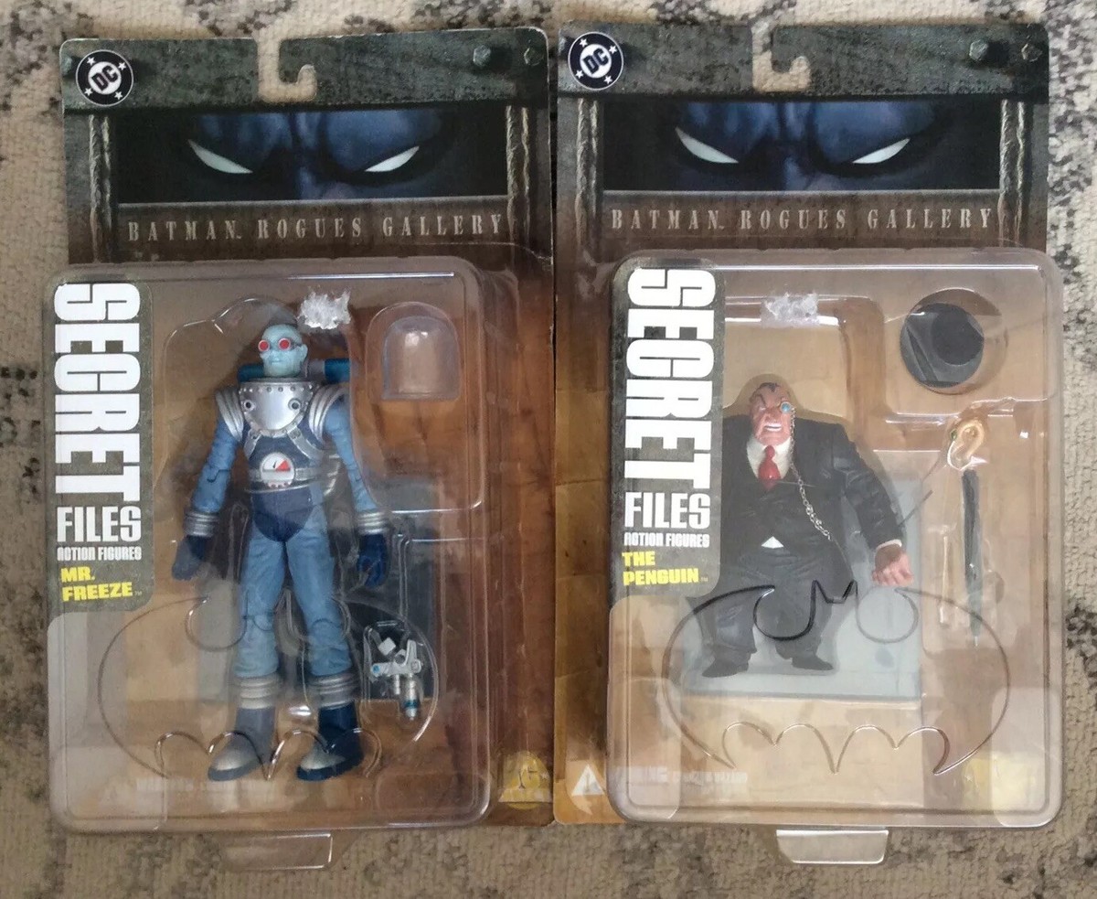 DC DIRECT BATMAN ROGUE GALLERY SECRET FILES ACTION FIGURE LOT (2