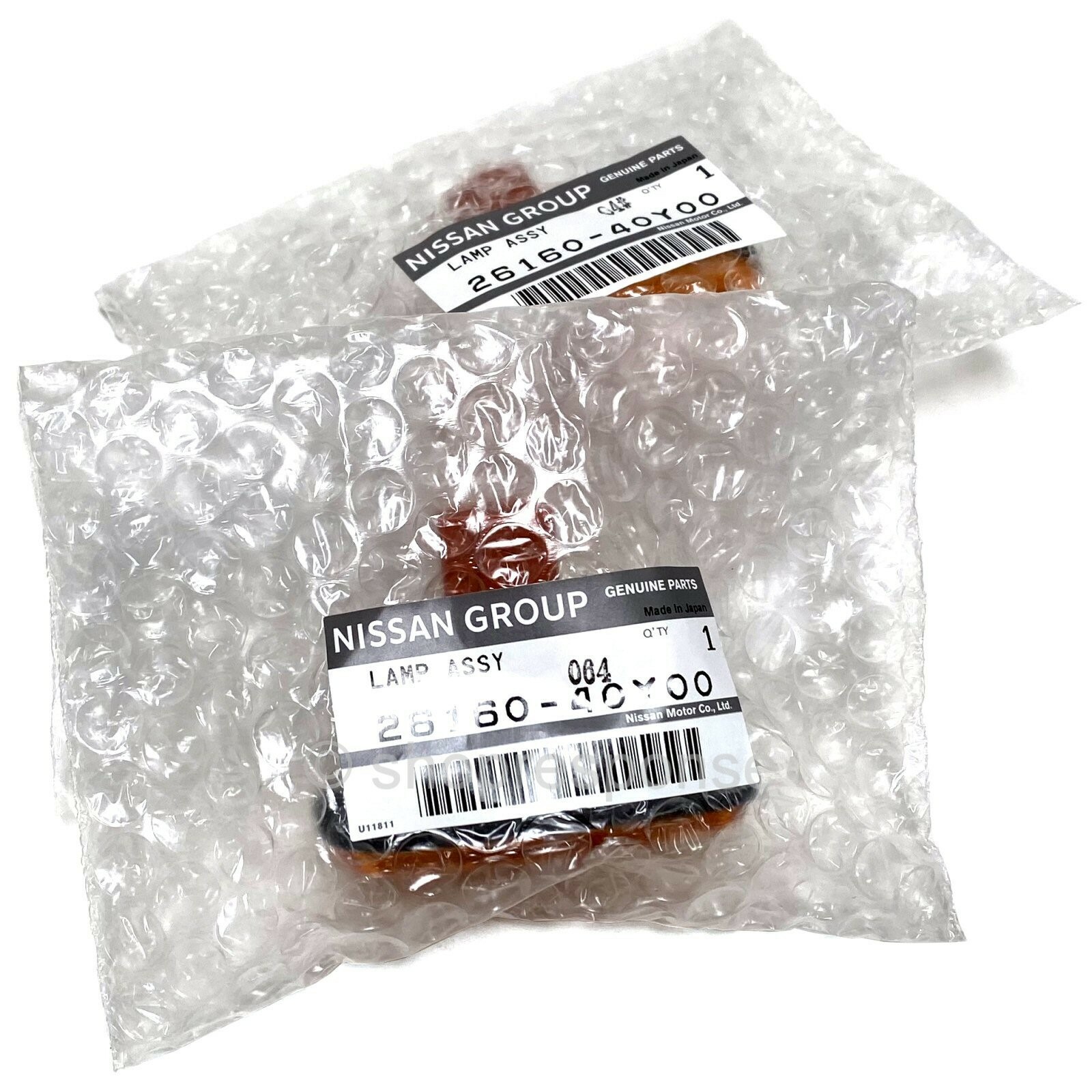 JDM Nissan 95-02 Skyline GTR R33 R34 Amber Side Markers Pair 26160-40Y00 JAPAN