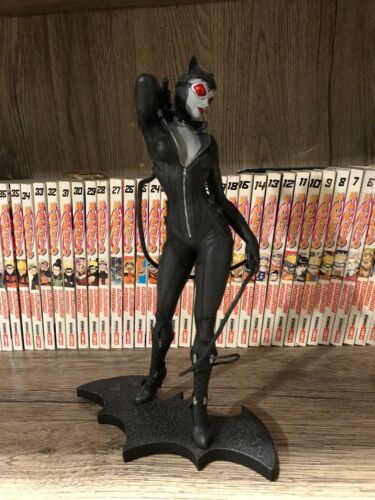 Batman Arkham City Asylum Statue Dc Direct Catwoman - Foto 1 di 1