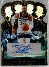 2020-21 Crown Royale Crown Autographs Gold #58 Josh Okogie Auto /10 