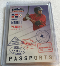 2015 Panini Contenders Baseball Manuel Margot Boston Red Sox Passport Rookie #14