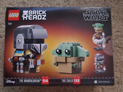 *.゜Lru。: * LEGO BrickHeadz Star Wars The Mandalorian & The Child Grogu 75317