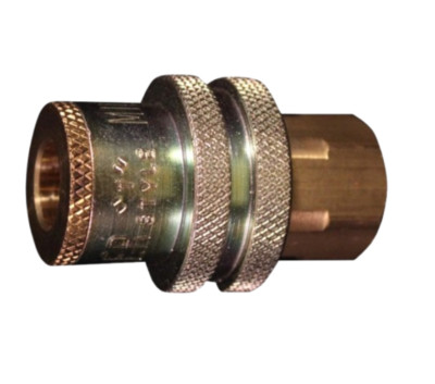 MILTON 787  1/4'' FPT.  TRU FLATE T STYLE COUPLER-1/4'' THREAD
