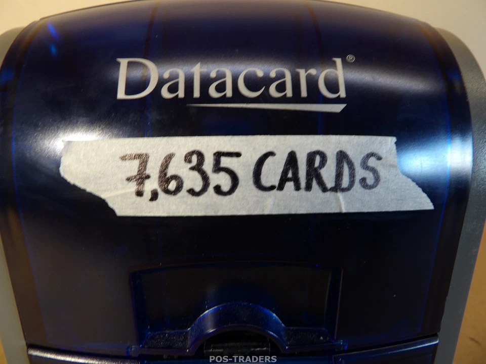 Datacard SD360 Color Card Printer PX30 DUAL Side LAN - 7,635 CARDS - TESTED OK - Bild 2 von 4