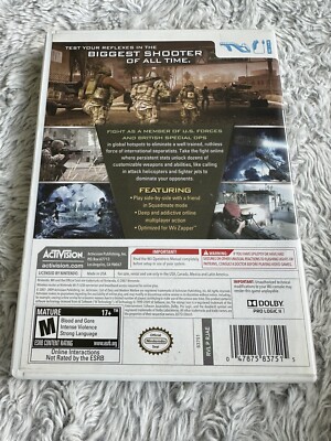 Call of Duty: Modern Warfare -- Reflex Edition (Nintendo Wii, 2009