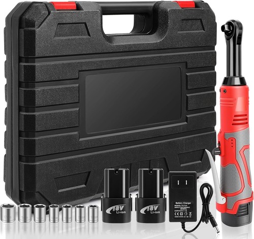 MTZUL 3/8 Extended Cordless Electric Ratchet Wrench, 4