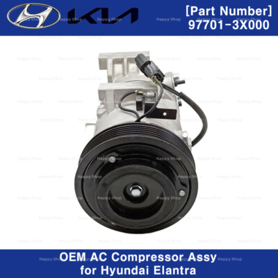 977013X000 Hyundai Compressor ASSY 977013X000 Genuine OEM Part for