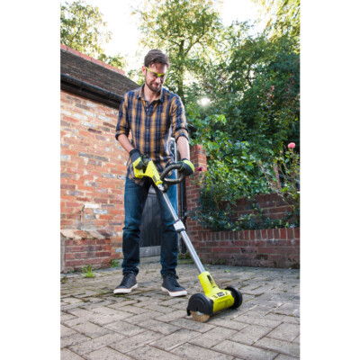 Ryobi 18V Akku Fugenreiniger RY18PCA-0 ohne Akku / Ladegerät +Ersatz Drahtbürste