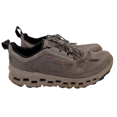 On Running Cloudaway Mens 10 Ice Rock Grey Tan Travel Shoes 3ME30052566