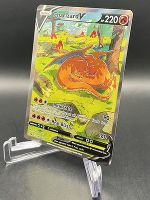 Charizard V SWSH260 Sword & Shield Black Star Promo (UPC) Pokemon Card NM/M 