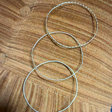 3x Silber Armband Armreif 835/800r und nickel...