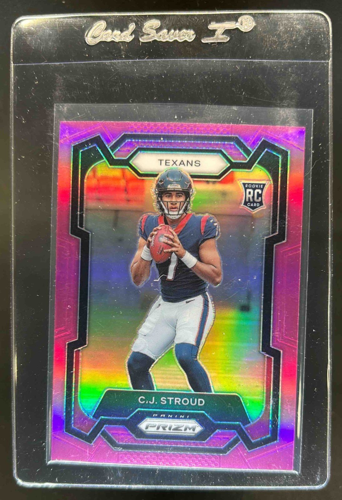 2023 Prizm C.J. Stroud RC Pink Rookie #339 Texans