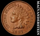 1887 Indian Head Cent- Uncirculated Luster No Reserve #J322