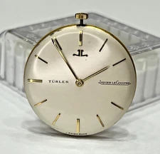 Jaeger Lecoultre Turler Dial & Movement Manual Cal.K818/C Swiss Made Running