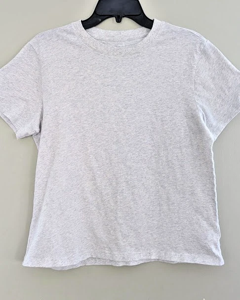 T-shirt Femme American Eagle Outfitters - Gris Coton - Taille S/P (M) - #8