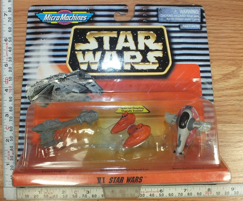 Vintage Star Wars Micro Machines Set VI Star Wars 65860 (1996 Galoob) *NEW* - Image 4 of 4