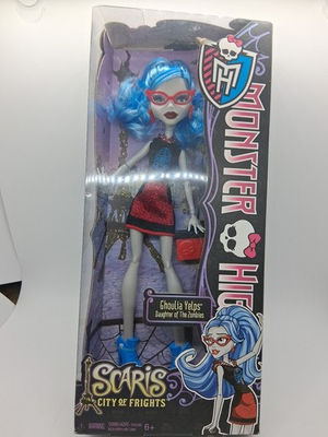 #ad VINTAGE ***MONSTER HIGH SCARIS CITY OF FRIGHTS GHOULIA YELPS ZOMBIE DOLL 2012 $150.00