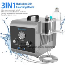 3IN1 Hydra Spa Facial Beauty Machine Hydro Dermabrasion Face Skin Cleaning Face