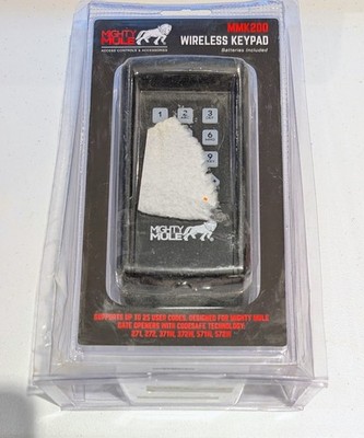Mighty Mule MMK200 Wireless Keypad For Gate Openers With Code Safe
