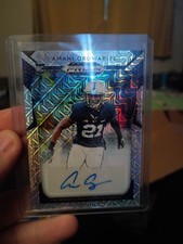 2019 Panini Prizm Draft - Draft Picks Amani Oruwariye #161 Camo Prizm Autographs