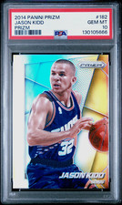 2014 Panini Prizm JASON KIDD Silver Prizm PSA 10 GEM MINT - LOW POP 1 - Suns