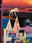 Bar Harbor, Maine 1000 Piece Jigsaw Puzzle 20"x27" Used One Time Maine Scene — photo 5