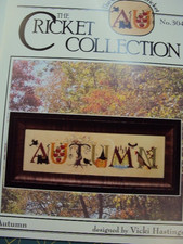 Cricket Collection "Autumn" cross stitch pattern No. 304