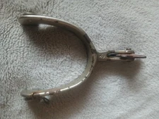 Vintage Western Cowboy North & Judd Anchor Spur 5 Point Stars