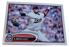 2012 Topps #517 Francisco Liriano Minnesota Twins MLB Baseball Card (N0