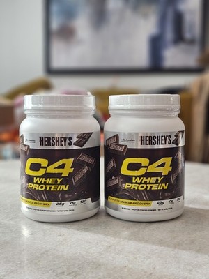 C4 Pro Whey Protein Powder, Hershey's Milk Chocolate Flavor, 25g of Protein 2 Pc