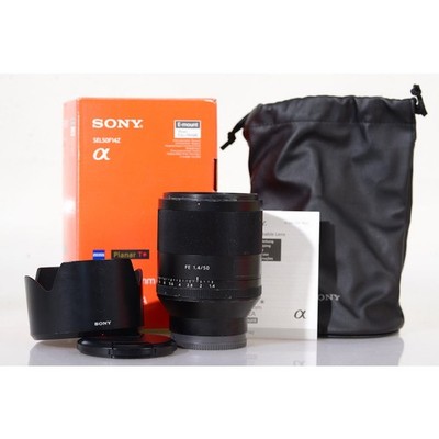 Sony SEL50F14Z Zeiss Planar T* FE 1,4/50 ZA Objektiv - 50mm F/1.4 - WIE NEU
